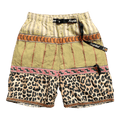 Kapital Crazy Patchwork ECO BAKA Shorts "Light Khaki"