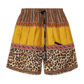 Kapital Crazy Patchwork ECO BAKA Shorts "Yellow"