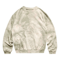 Kapital ECO Fleece Knit Crew SWT (Smoky Ashburry Dyed) "Khaki/Pink"