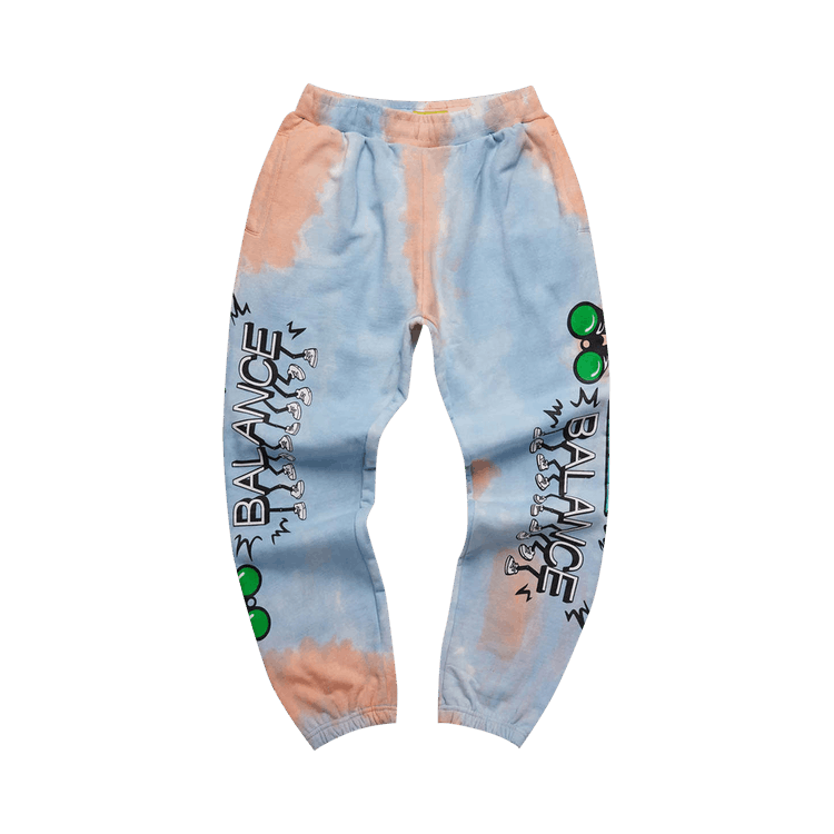Market Work Life Balance Tie Dye Sweatpants "Water Tie Dye"