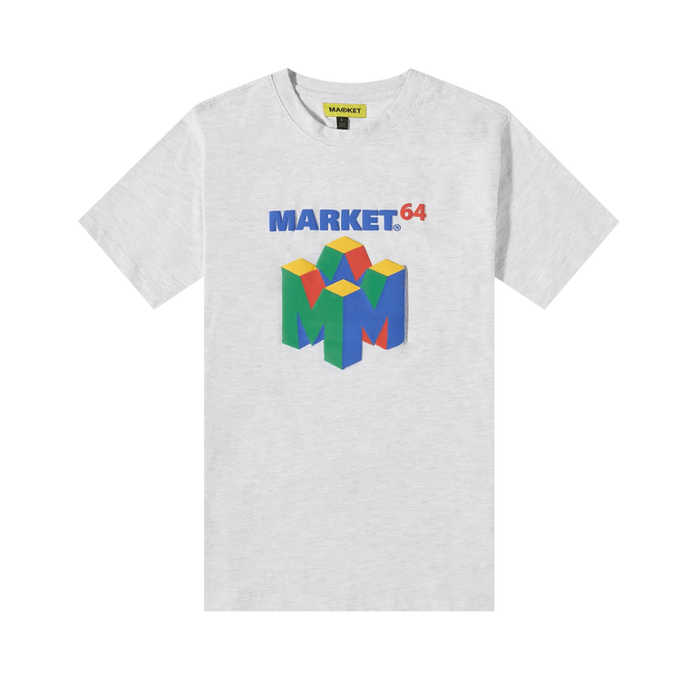 Market M64 Tee "Ash Grey"