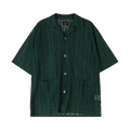 Needles Cabana Shirt C/PE/R Lace Cloth/Stripe "Green"