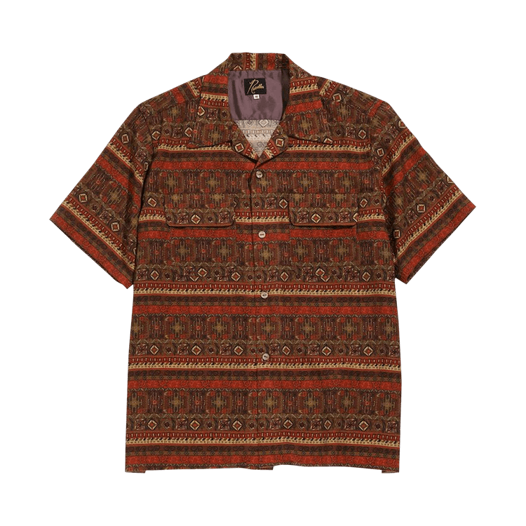 Needles C.O.B. Short-Sleeve Classic Shirt "Brown"