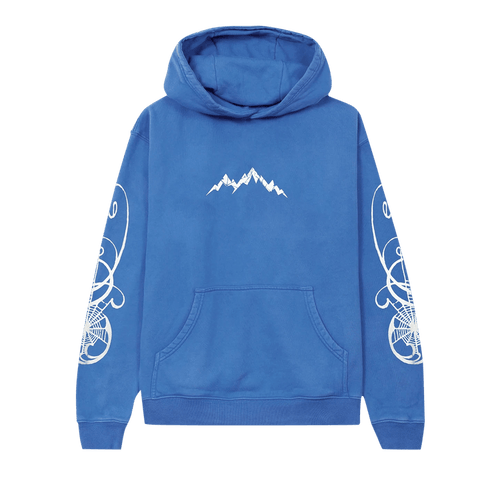 Afield Out Spiderweb Hoodie "Sky Blue"