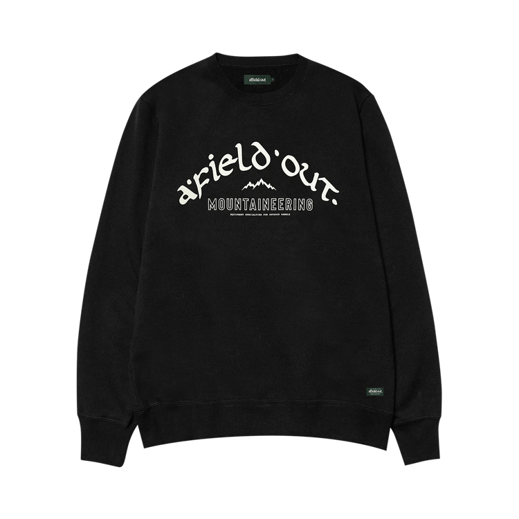 Afield Out Whitney Crewneck "Black"