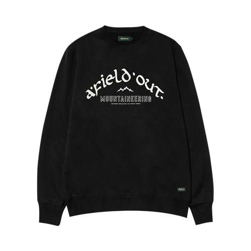 Afield Out Whitney Crewneck "Black"