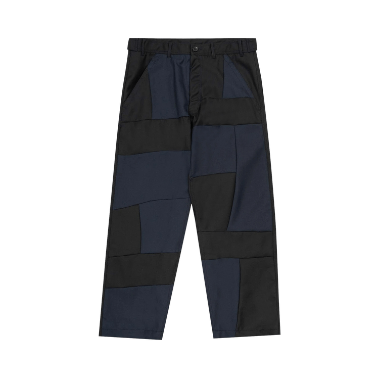 Comme des Garçons SHIRT Patchwork Trouser "Navy Black"