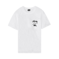 Stussy Stock Crown Tee "White"