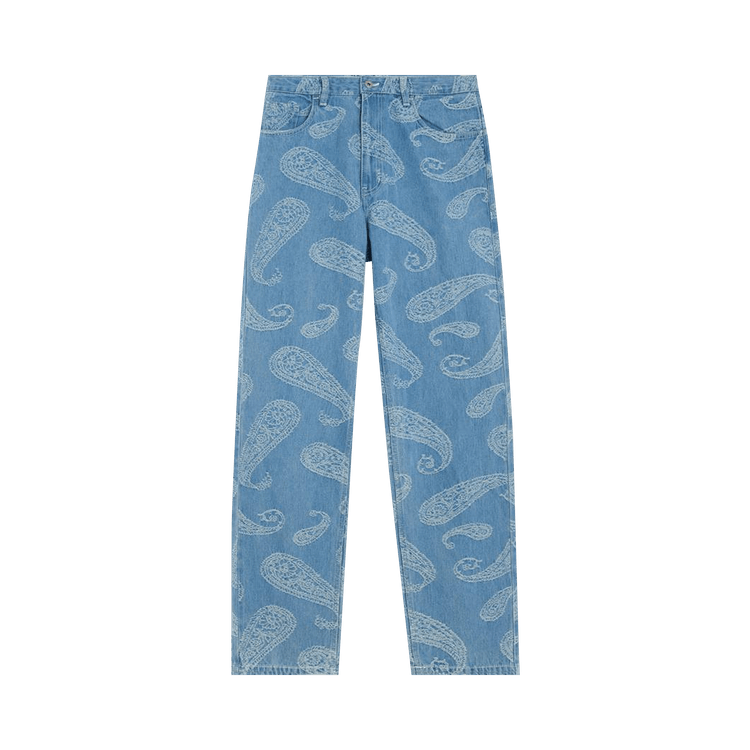 thisisneverthat Paisley Denim Pant "Light Blue"