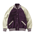 thisisneverthat Raglan Varsity Jacket "Purple"