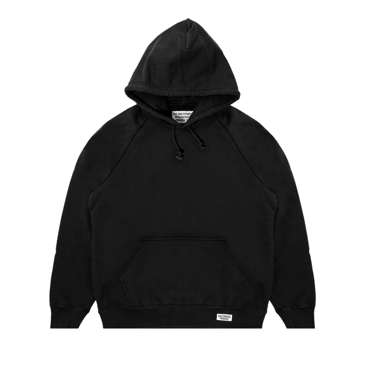Wacko Maria Washed Heavyweight Pullover Hoodie "Black"