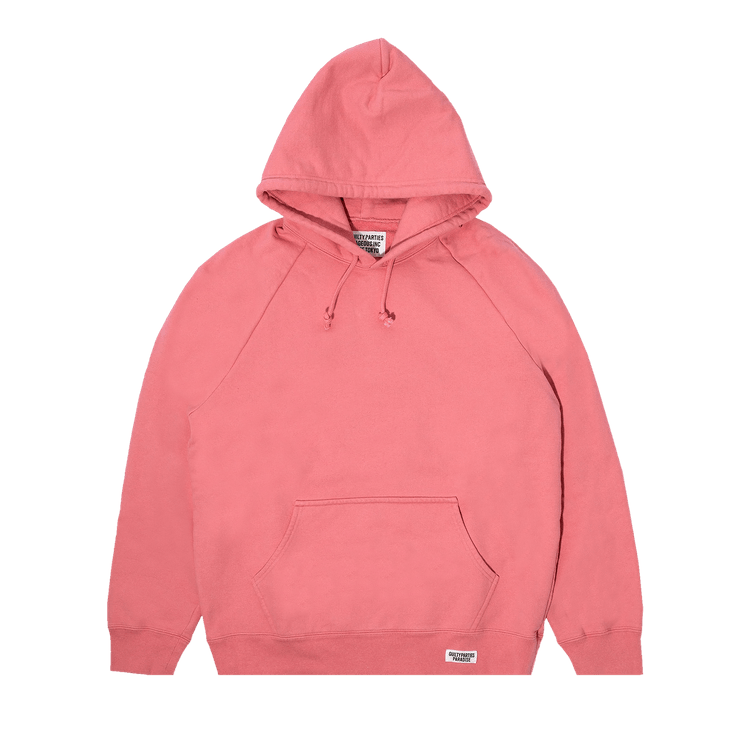 Wacko Maria Washed Heavyweight Pullover Hoodie "Pink"