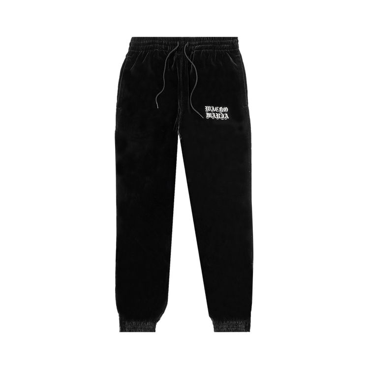 Wacko Maria Velvet Pants "Black"