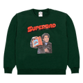Wacko Maria Superbad Crewneck Sweatshirt "Green"