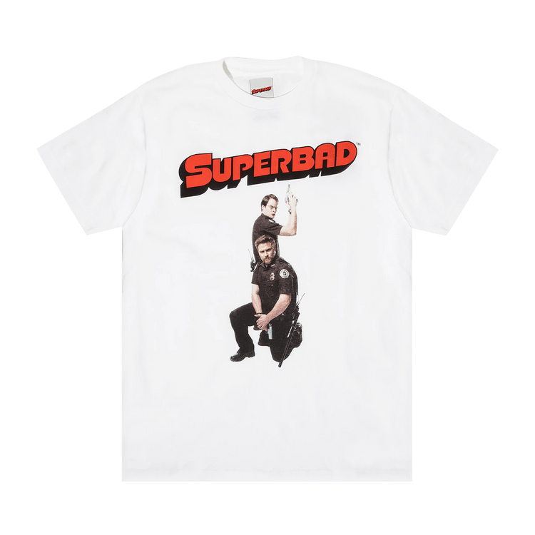 Wacko Maria Superbad Crewneck T-Shirt "White"