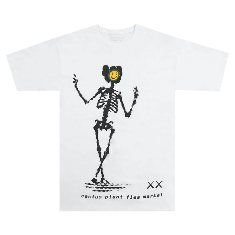 Cactus Plant Flea Market x KAWS Shirt "White"