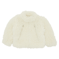 MM6 Maison Margiela Kids Sherpa Jacket "Off White"