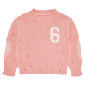 MM6 Maison Margiela Kids Sweatshirt "Peach Pink"