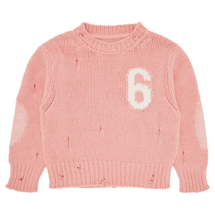 MM6 Maison Margiela Kids Sweatshirt "Peach Pink"