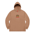 Supreme Dragon Hooded Long-Sleeve Top "Light Brown"