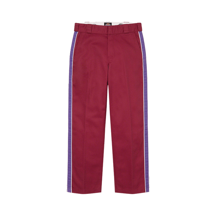 Supreme x Dickies Stripe 874 Work Pant "Maroon"