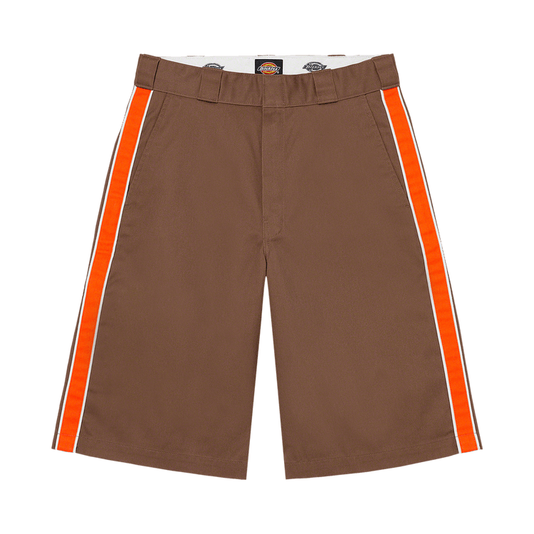 Supreme x Dickies Stripe 13" Loose Fit Work Short "Brown"