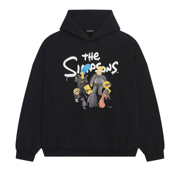 Balenciaga Wide Fit Hoodie "Black"