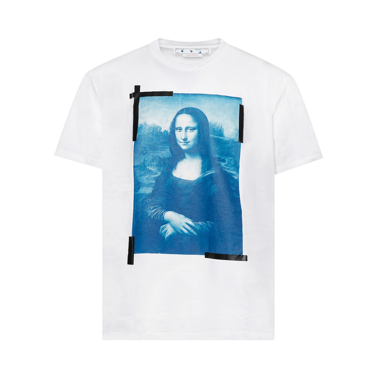 Off-White Monalisa Over Short-Sleeve Tee "White"