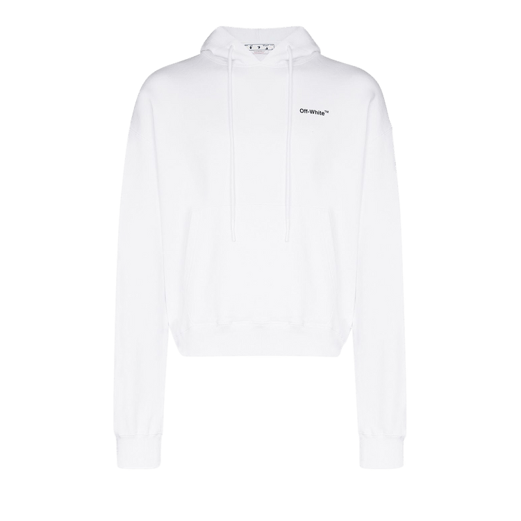 Off-White Caravag Arrow Over Hoodie "White"