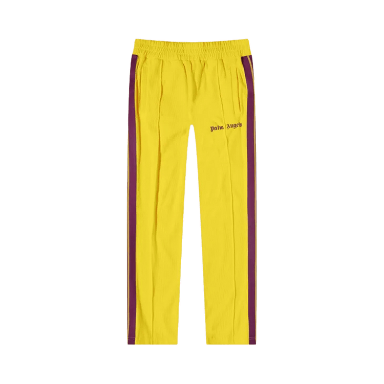 Palm Angels Cord Fleece Track Pant "Yellow"