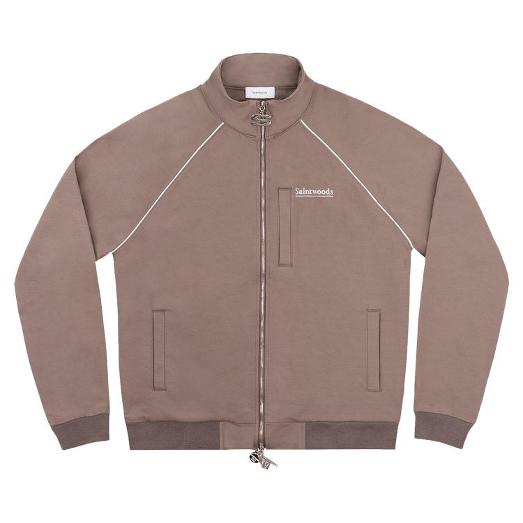 Saintwoods Tracksuit Top "Dusty Taupe"