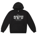 Saintwoods Swu Washed Hoodie "Washed Black"