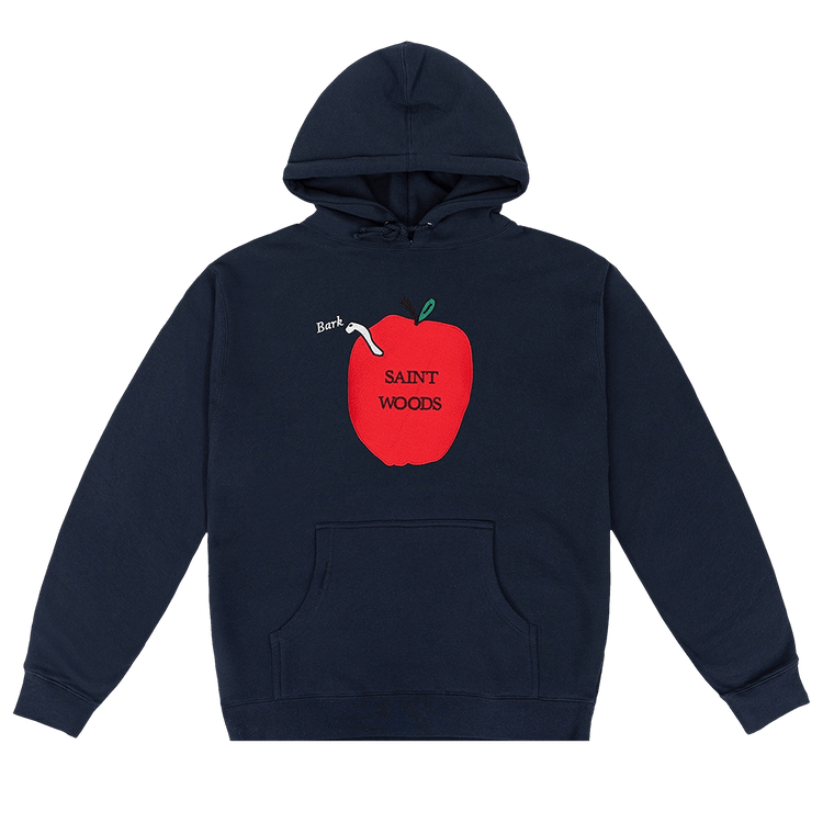 Saintwoods Warm Bark Hoodie "Navy"