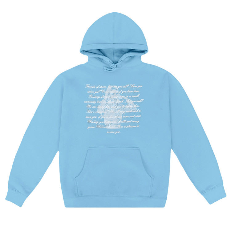Saintwoods Avoid The Noise Washed Hoodie "Washed Royal"