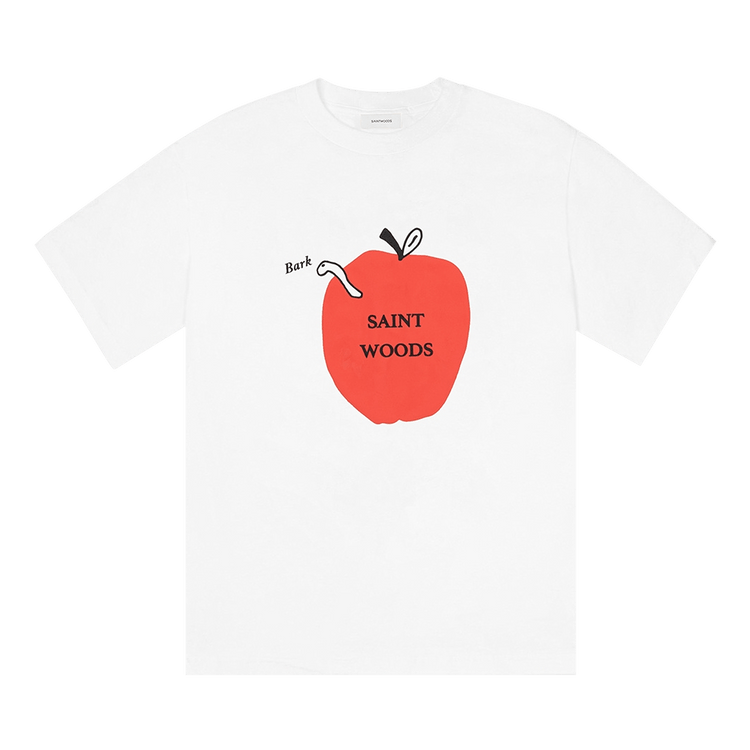 Saintwoods Warm Bark T-Shirt "White"