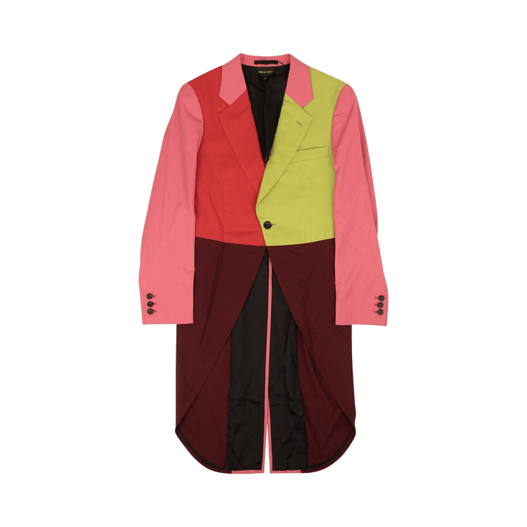 Comme des Garçons Single Breasted Morning Coat "Multicolor"