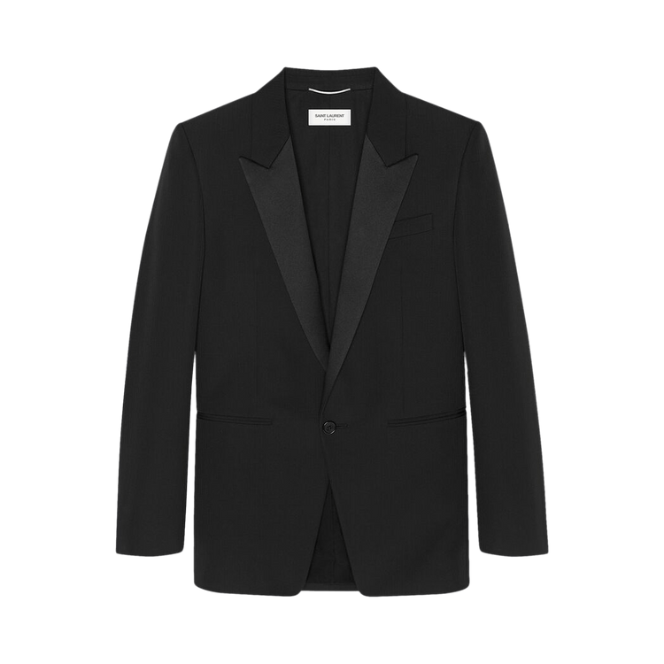 Saint Laurent Single Breasted Jacket "Black"
