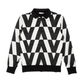 Valentino Optical Print Sweatshirt "Ivory/Black"