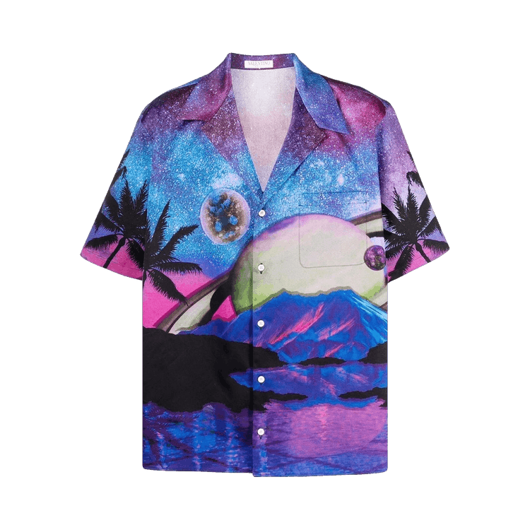 Valentino Shirt "Water Sky Print"