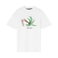 Palm Angels Broken Palm Classic Tee "White/Green"