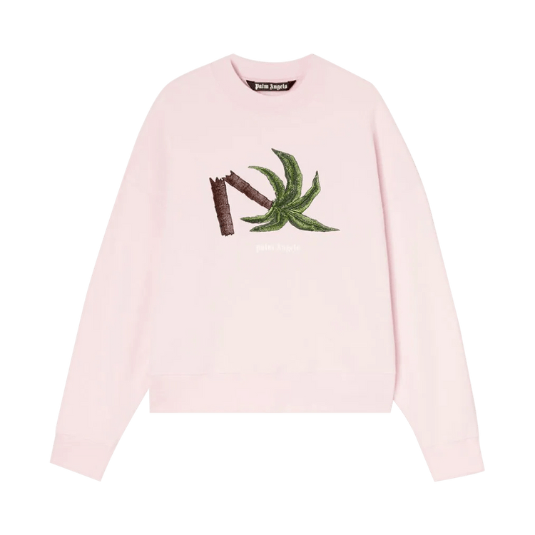 Palm Angels Broken Palm Crew "Pink/Green"