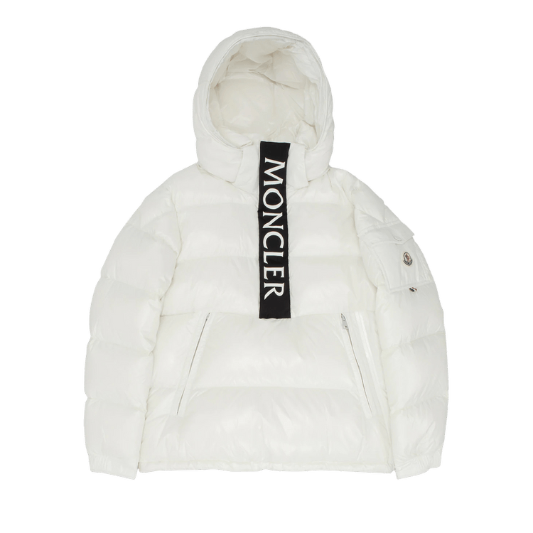 Moncler Maury Shiny Puffer Jacket "White"