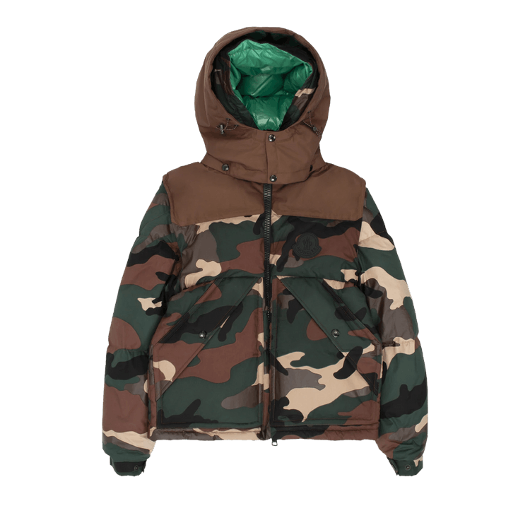 Moncler Cavet Camo Puffer Jacket "Camo"