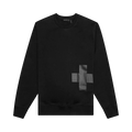 Helmut Lang Cross Crewneck "Black"