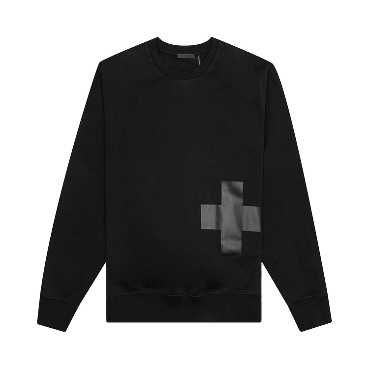 Helmut Lang Cross Crewneck "Black"