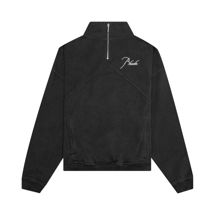 Rhude Quarter Zip "Vintage Black"