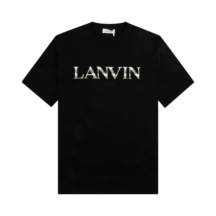 Lanvin Curb Regular T-Shirt "Black"