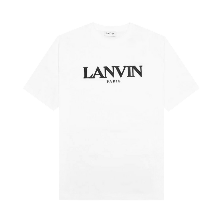 Lanvin Embroidered Regular T-Shirt "White"