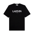 Lanvin Embroidered Regular T-Shirt "Black"