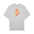 Lanvin Printed Oversized T-Shirt "Light Grey"